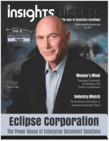 Insights Magazine's cover featuring Eclipse CEO Steve Luke